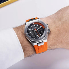 Montre Homme Herbelin Cap Camarat Diver Automatic 1745A14CMD en Caoutchouc Homme Michel Herbelin 