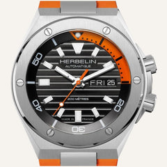 Montre Homme Herbelin Cap Camarat Diver Automatic 1745A14CMD en Caoutchouc Homme Michel Herbelin 