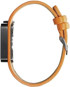 Montre homme Lip Big TV 671660 – Boîtier carré, cadran squelette, bracelet orange Homme LIP 