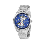 Montre homme Lip Himalaya Sablier 671712, cadran bleu, acier inoxydable – Mouvement squelette automatique Homme LIP 