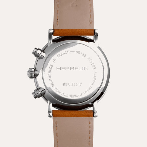 Montre Homme Michel Herbelin Chronographe 35647AP12GD Inspiration Montres Michel Herbelin 