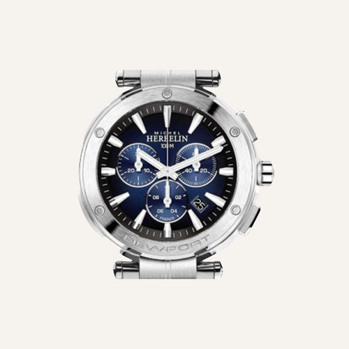 Montre Homme Michel Herbelin Newport 37688B35 Chronographe en Acier Homme Michel Herbelin 
