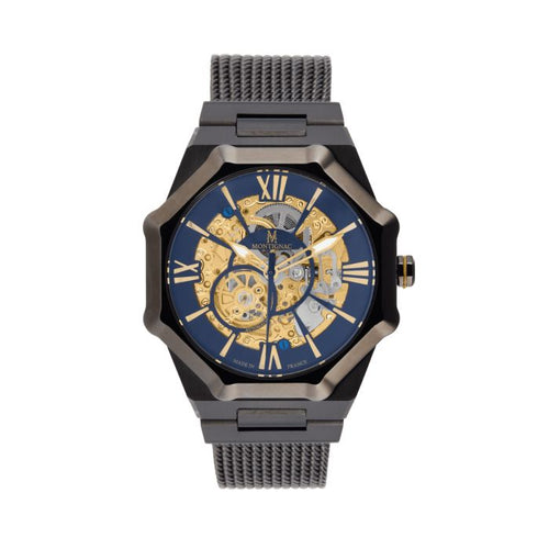 Montre Homme Montignac Automatique en Cuir MOW729 Homme MONTIGNAC 