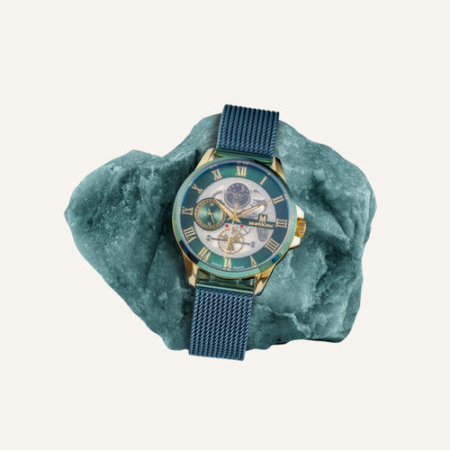 Montre Homme Montignac MOW1101 Milanais Vert Viridity Homme MONTIGNAC 