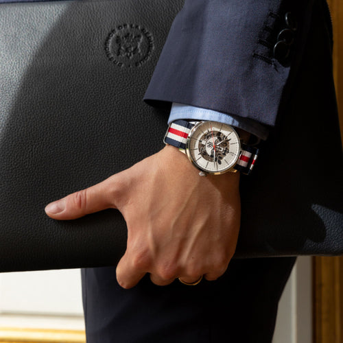 Montre Homme Pierre Lannier 459C129 en Cuir Leurelor 