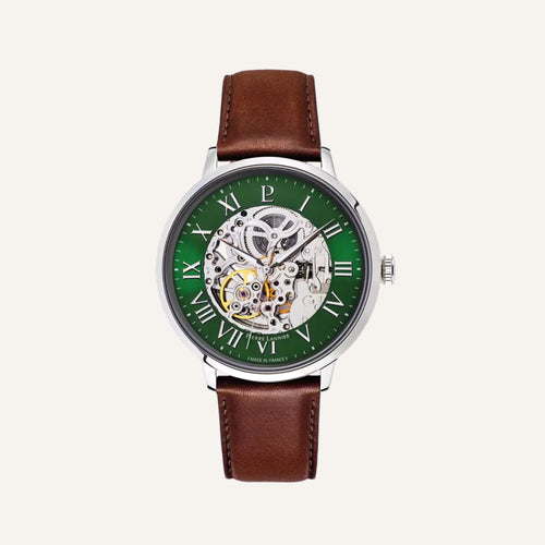 Montre Homme Pierre Lannier Automatic 323D174 en Cuir Leurelor 