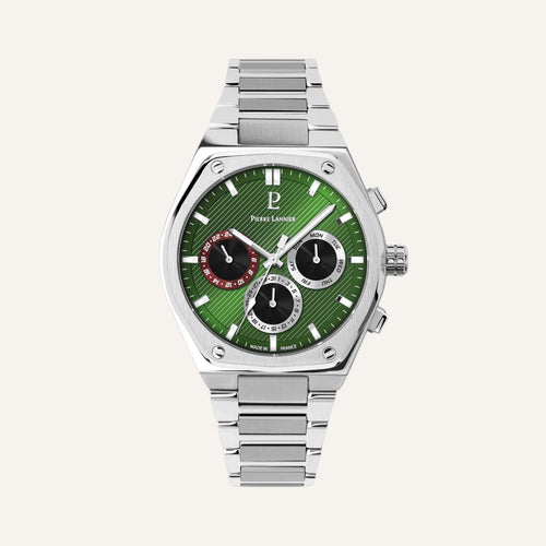 Montre Homme Pierre Lannier Copilote 230F171 en Acier Homme PIERRE LANNIER 