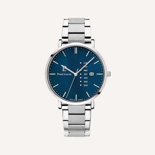 Montre Homme Pierre Lannier Data 242D161 en Acier Montres PIERRE LANNIER 