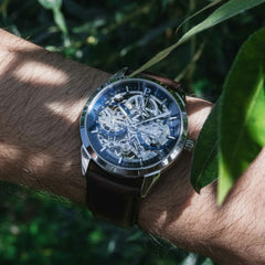 Montre Homme Pierre Lannier Monarck 346A164 en Cuir Leurelor 