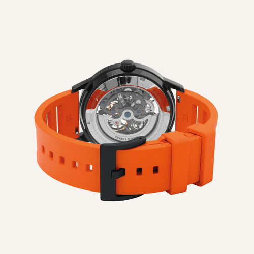 Montre Homme Pierre Lannier Paddock 341A499 en Caoutchouc Leurelor 