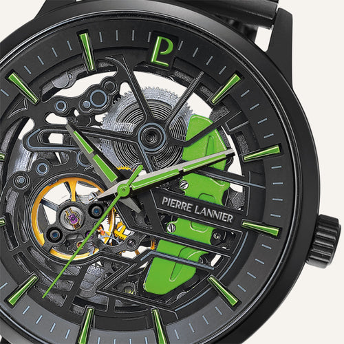 Montre Homme Pierre Lannier Paddock 345A479 en Acier Leurelor 