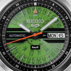 Montre homme Seiko 5 Sports SRPM09K1, cadran vert, acier inoxydable – Édition limitée automatique Homme SEIKO 