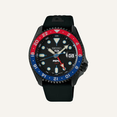 Montre Homme Seiko 5 Sports SSK047 Édition Limitée Pepsi® en Acier et Silicone Homme SEIKO 