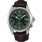 Montre homme Seiko Prospex Alpinist 2025 SPB507J1, cadran vert, bracelet cuir noir – Automatique, design aventure Homme SEIKO 