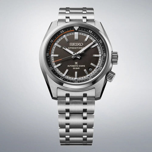 Montre homme Seiko Prospex Speedtimer SPB515J1, cadran noir, boîtier en acier inoxydable – Automatique, design sport classique Homme SEIKO 