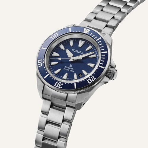 Montre Homme Seiko Prospex SRPL51K1 Slim Samurai en Acier Bleu Homme SEIKO 
