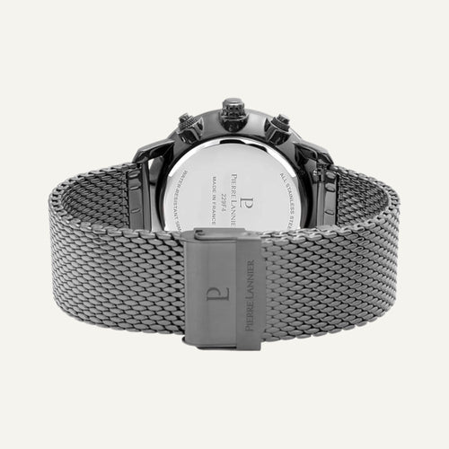 Montre Pierre Lannier Impulsion Quartz 229F468 Acier Gunmétal Homme PIERRE LANNIER 