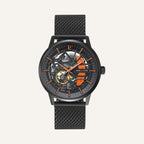 Montre Pierre Lannier Paddock 345A499 Acier milanais Noir Homme PIERRE LANNIER 