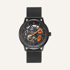 Montre Pierre Lannier Paddock 345A499 Acier milanais Noir Homme PIERRE LANNIER 