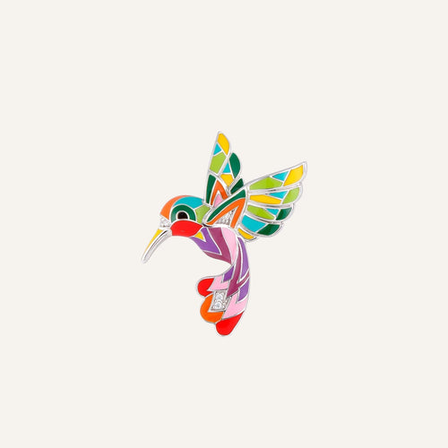 Pendentif Femme UNA STORIA BQ121228 Colibri Boucles d'oreilles Una Storia 