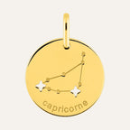 Pendentif Signe Astrologique Capricorne en Or Jaune Pendentifs Robez Masson 