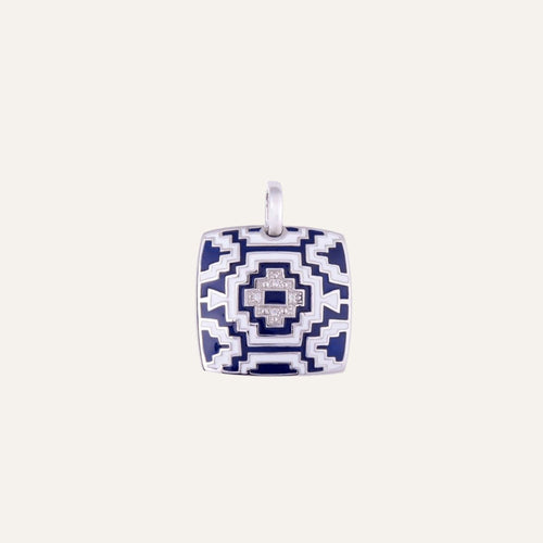 Pendentif UNA STORIA Aztec en Argent Pendentifs Una Storia 