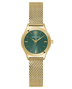 Pierre Lannier 021K572 Montre Femme PYA Dorée – Cadran Soleil Vert, Bracelet Acier Milanais Doré, Mouvement Quartz Femme PIERRE LANNIER 