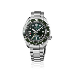 Seiko HBC001J1 Montre Homme Prospex Diver's Watch 1968 Heritage GMT Automatique - Cadran Vert, Lunette Céramique, Étanche 300M, Réserve de Marche 72 Heures Homme SEIKO 