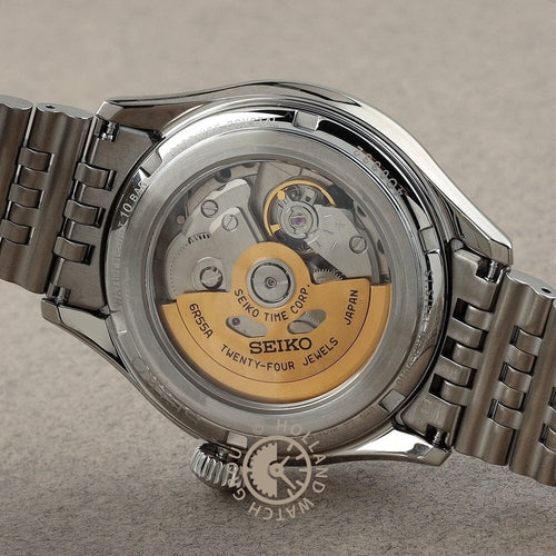 Seiko SPB525J1 Montre Homme Automatique Presage Classic Ai iro Cadran Bleu Réserve de Marche 72 Heures Bracelet Acier Inoxydable Élégance Quotidienne et Confort Durable Homme SEIKO 