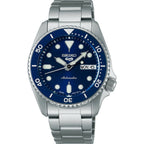 Seiko SRPL77K1 Montre Homme Automatique 5 Sports SKX Street Denim Cadran Bleu Bracelet Acier Inoxydable Style Sportif et Élégance Quotidienne Unisexe SEIKO 